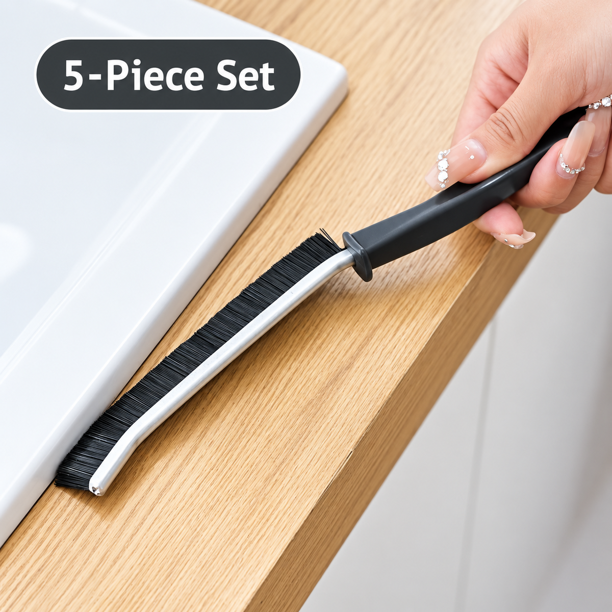 5-Piece Crevice Cleaning Brush Set
